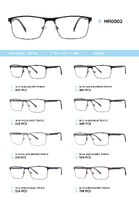 Металлическая оправа с дужками из материала TR-90 MR0002