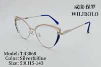 Metal + TR90 ultrathin women's frames with spring hinges Wilibolo TR3068
