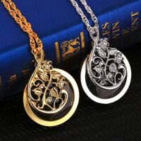 Magnifier, magnifying glass in the form of pendant around the neck 12097-XX, diameter: 40 mm, magnification: 4.5Х