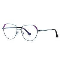Metal Blue Blocker frames for glasses, with flex hinges MORE FCS3079
