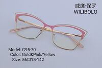 Оправа металлическая ультратонкая Wilibolo G95-70
