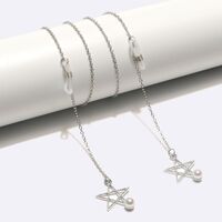 Metal copper eyeglasses non-slip 