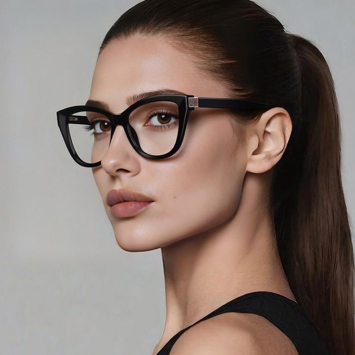 Оправа женская пластиковая из материала TR90, линзы с защитой от ультрафиолета и синего света FOCUS FCS2276