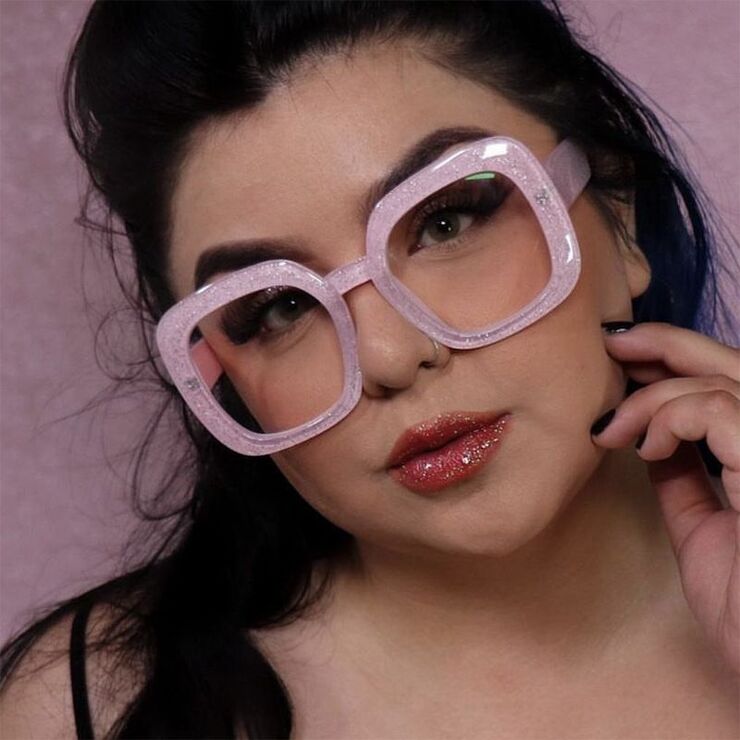 Очки пластиковые женские с защитой от синего света M318-PN