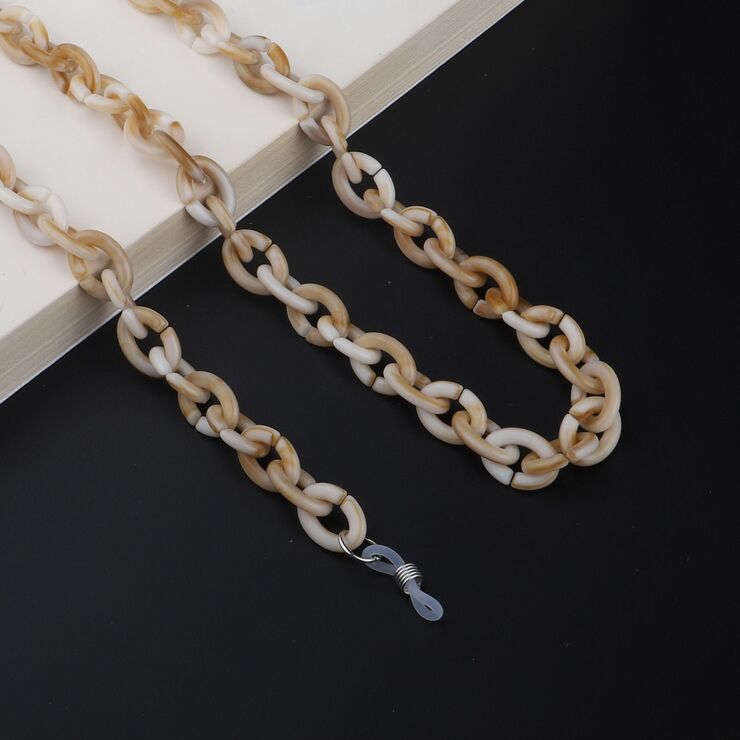Acrylic non-slip chain, with 13 colors, for glasses and masks GB038