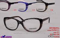 Plastic frames for glasses acetate material DIVERONA DVR0111