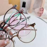 Hybrid frame, metal + TR90, with Blue Block coating SANTA M8075