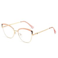 Очки металлические с защитой от синего света 9743-GT