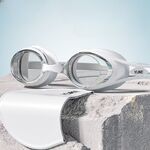 Очки для плавания водонепроницаемые с защитой от запотевания, диоптрии от -2.00 до -6.00, YA43-YU