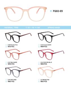 TR90 plastic frame for glasses FG02-03