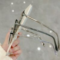 Combined frame (metal + TR90) with Blue Ray Cut protection lenses MAMO B9502