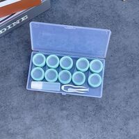 Mini soft contact lens kit with 5 containers J1-6多副磨砂套装