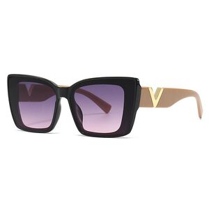 Plastic sunglasses in the shape of a cat's eye Elit 9209-EL