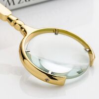 Magnifier, magnifying glass with handle 1110B-XX, diameter: 60 mm, magnification: 8X