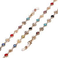 Модная цепочка для очков с жемчугом GL1274