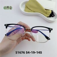 Оправа гибридная, металл + TR90, линзы с Blue Block покрытием SANTA S1676