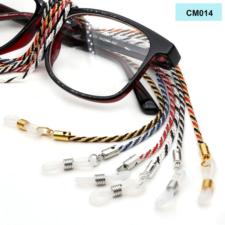Цепочка для очков витая с нитью CM014 链条