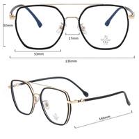 Оправа титановая с линзами Blue Ray Cut MAMO M2828