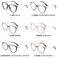 TR90 plastic frame or glasses with blue light protection, with spring hinges FA87135