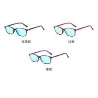 Blue Block TR90 glasses with blue light protection for colorblind people, with case KY2820-4色盲