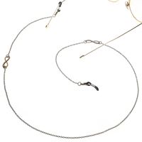 Металлическая нескользящая цепочка бронзового цвета, со знаком бесконечности, для очков и масок GL131