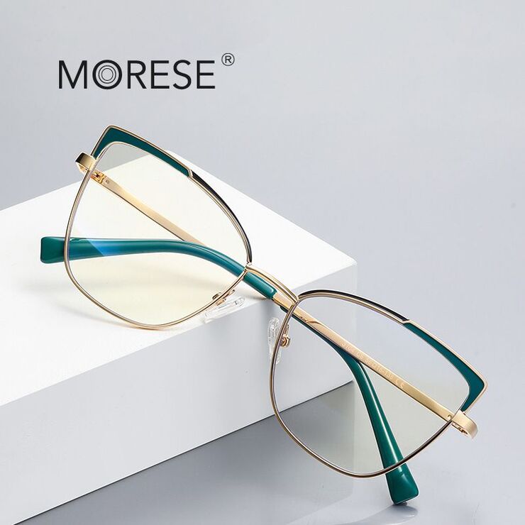 Metal Blue Blocker frames for glasses MORE FCS3104