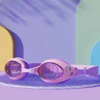 Очки для плавания детские (3-13 лет) водонепроницаемые с защитой от запотевания, с коробкой, 7600-YU