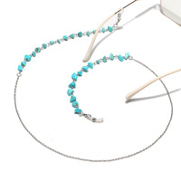 Black acrylic glasses chain GL1203