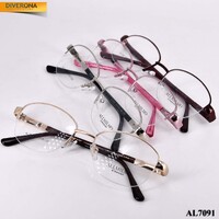 Metal eyeglass frame, material steel Allmilmo AL7091