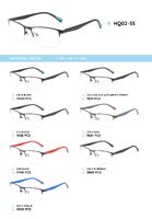 Metal frame with temples made of TR-90 material HQ02-33