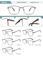 Metal frame for men with spring hinges SYJ60831-DA