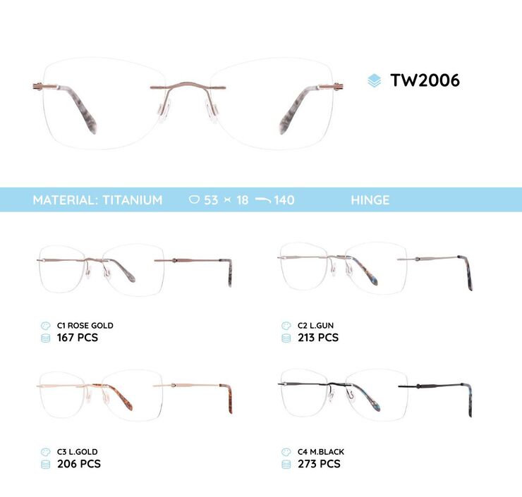 Titanium framesTW2006
