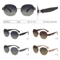 Polarized plastic sunglasses with nylon lenses Rianova R6036