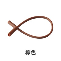 Шнурок-фиксатор для очков силиконовый 17/20 см, отверстие Ø5 мм