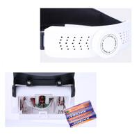 Binocular magnifier with backlight 82000J, magnification 1 / 1.5 / 2 / 2.5 / 3.5