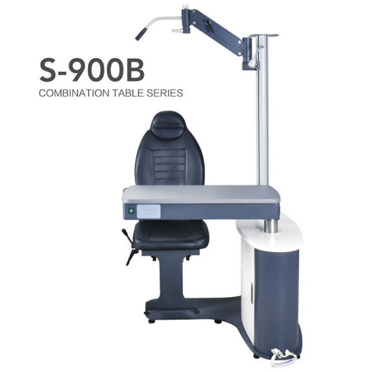 Ophthalmologist workstation, combined table + chair S-900B, tabletop 910*440 mm