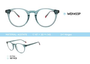Plastic acetate eyeglasses frame for women WD1453P