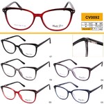 Plastic eyeglass frame with spring hinges Costa Viva CV0092
