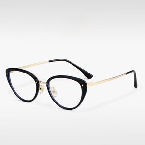 Combined frame (metal + TR90) with Blue Ray Cut protection lenses MAMO S12010