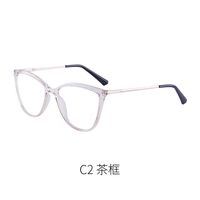 TR90 plastic frame or glasses with blue light protection, with spring hinges FA87073