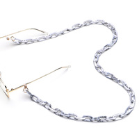 Acrylic eyeglass chain - assorted colors for choice GB068 
