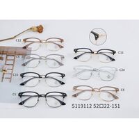 Combined nylor frame (metal + TR90) with Blue Ray Cut protection lenses MAMO S119112