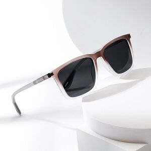 Plastic + metal square sunglasses for men Elit WG83132-EL