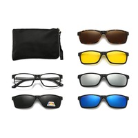 Rim's El Dorado with a set of polarized sunglasses bits on the magnet 2215A 每套5件