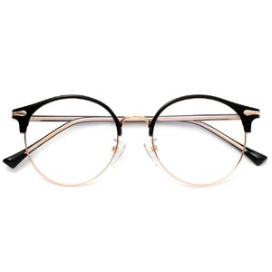 Hybrid frame, metal + TR90, with Blue Block coating SANTA 1546