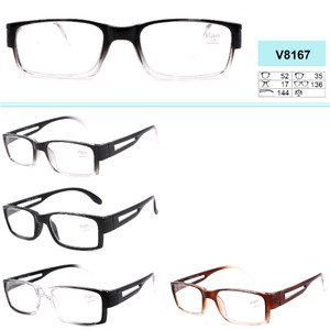 Corrective plastic frame eyeglasses VIZZINI V8167, from +1.00 to +4.00 (0.25 step), from -1,00 to -6,00 (step 0,5)