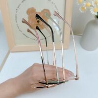 Оправа металлическая с линзами Blue Ray Cut MAMO H5801