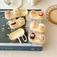 Мини-набор для мягких контактных линз выдвижной W-CT48小猪黄盒