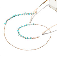 Black acrylic glasses chain GL1203