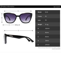 Plastic sunglasses Elit 9116-EL